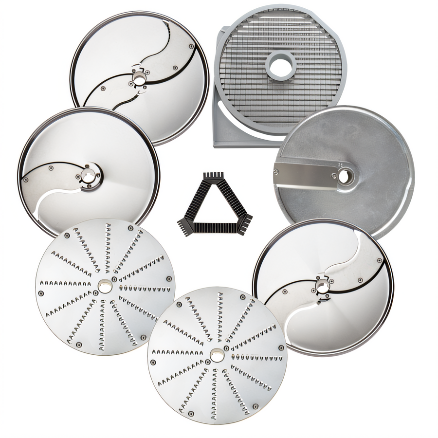Product image #1 for Dito Sama Commercial Food Processor Disc Set, 7-Piece