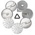 Thumbnail image #1 for Dito Sama Commercial Food Processor Disc Set, 7-Piece