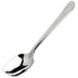 Thumbnail image #1 for Winco 8-Inch Solid Slanted Plating Spoon, 18/8 Stainless Steel, Satin Finish