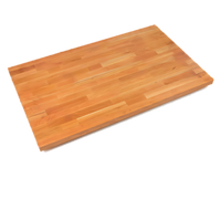 Boos Block American Cherry Edge Grain Kitchen Countertop, 84 x 25 x 1-1/2 Inch, Penetrating Oil Finish