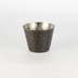 Thumbnail image #2 for American Metalcraft 2.5 oz Black Hammered Stainless Steel Round Sauce Cup