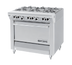 Thumbnail image #1 for Garland Master Series Heavy Duty 34-Inch Gas Range with 6 Open Burners, Storage Base Cabinet, Electric Ignition