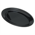 Thumbnail image #1 for Dallas Ware® 9-1/4 x 6-1/4-Inch Oval Melamine Platter, Black