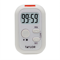 Taylor Precision 5879 Digital Kitchen Timers Case of 4