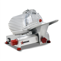 Trento Commercial Manual Gravity Feed Meat Slicer, 8-Inch Blade, Belt Drive, 110V