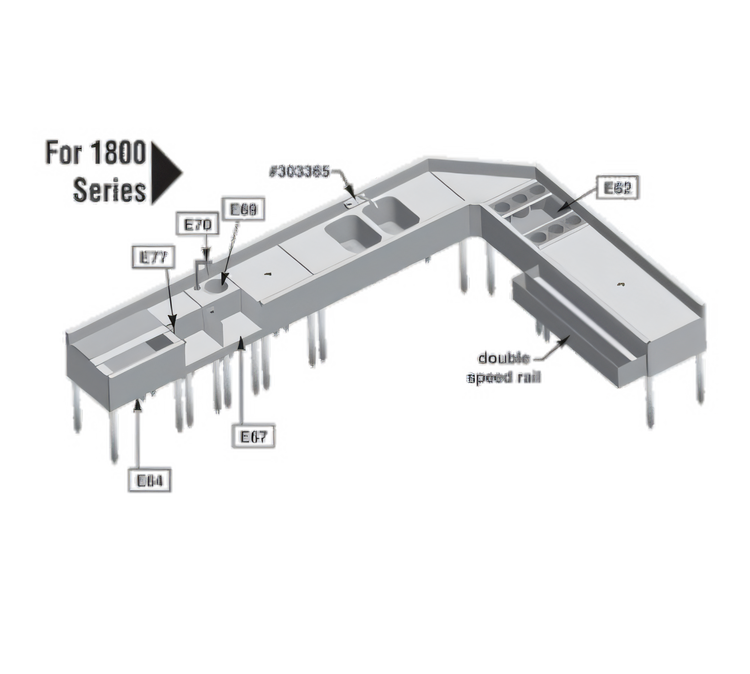 Product image #1 for Eagle Group 1800 Series 10 in. x 14 in. x 5 in. Hand Wash Sink with Faucet and Drain