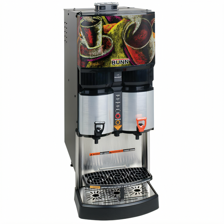 Product image #1 for BUNN Ambient Bag-in-Box Liquid Coffee Dispenser with 2 Dispense Heads