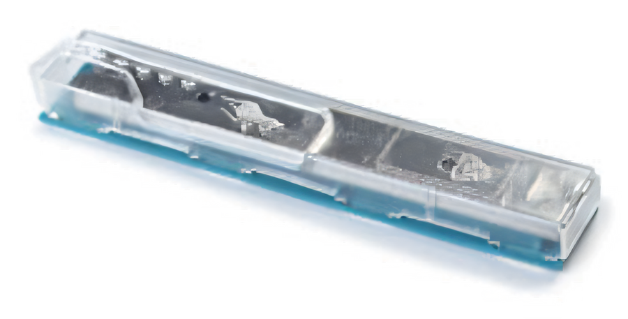 Product image #1 for Flo-Pac 4-Inch Dual-Edge Window Scraper Replacement Blade Dispenser