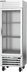 Thumbnail image #1 for Beverage-Air Vista® Series One-Section Reach-In Display Refrigerator, Hinged Glass Door, 19.08 Cu. Ft., Bottom-Mounted Self-Contained, R290