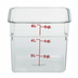 Thumbnail image #1 for Cambro 6SFSCW135 CamSquare® Commercial Food Storage Containers Case of 6