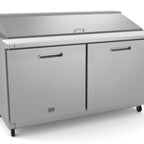 Thumbnail image #1 for Kelvinator Commercial KCHMT60.24 61-Inch 2-Section Mega Top Refrigerated Sandwich/Salad Prep Table, 24 1/6-Size Pan Capacity, Stainless Steel