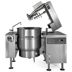 Thumbnail image #1 for Crown ELTM-100 100 Gallon Electric 2/3 Steam Jacketed Tilting Mixer Kettle