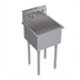 Thumbnail image #1 for Krowne Royal Series Freestanding 1-Compartment Basin Sink Package with 18