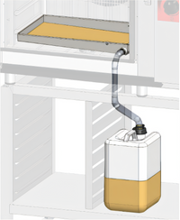 Vulcan Grease Collection Pan Accessory with Quick-Connect Hose and Container for TCM-102