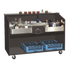 Thumbnail image #1 for Advance Tabco 61-Inch Portable Bar with Ice Bin, Stainless Steel Work Top, Speed Rails, and Casters