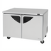 Thumbnail image #1 for Turbo Air Super Deluxe Series Two-Section Undercounter Freezer, 48-1/2 Inch, Self-Contained Rear Mount
