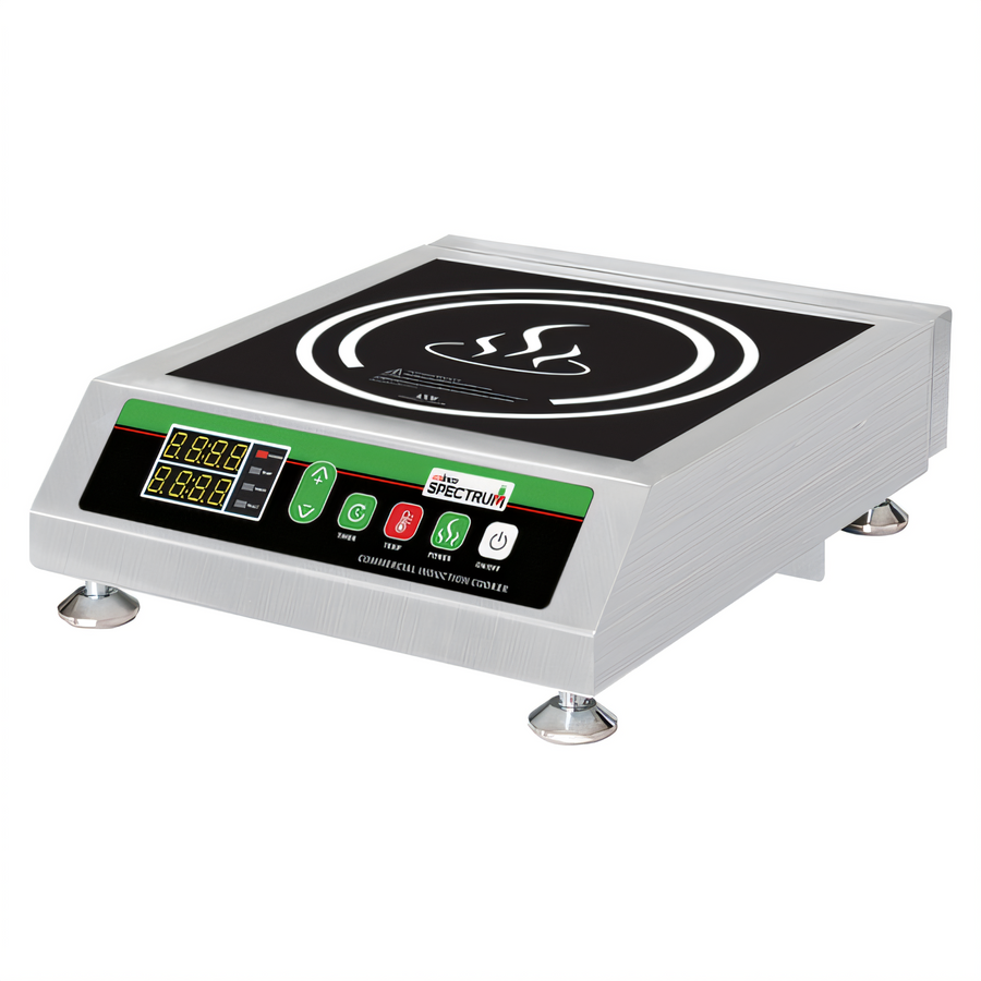 Product image #1 for Winco Countertop Single Burner Commercial Induction Cooktop with 11-13/16-Inch Glass-Ceramic Surface