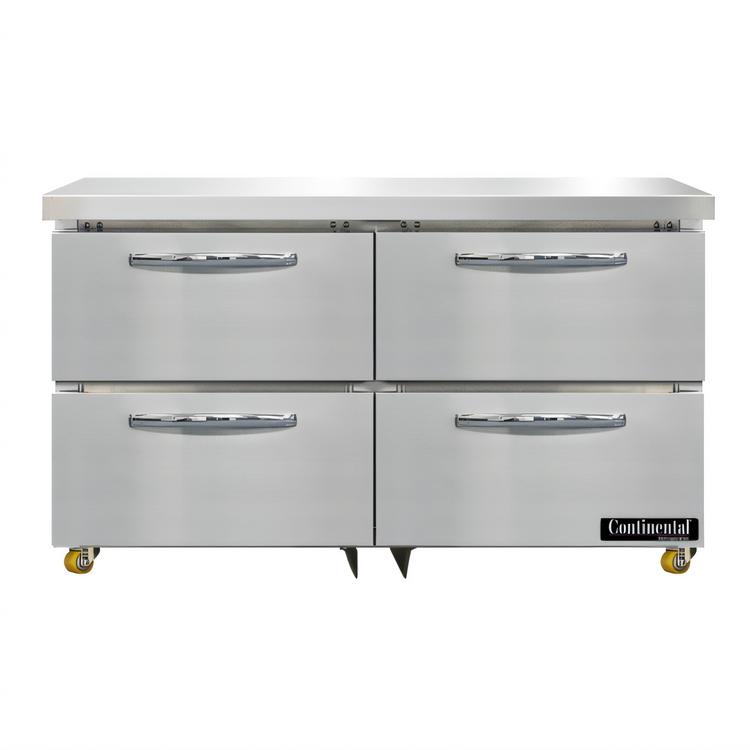 Product image #1 for Continental Refrigerator DF48N-U-D Designer Line 48-Inch Two-Section Undercounter Freezer with Drawers