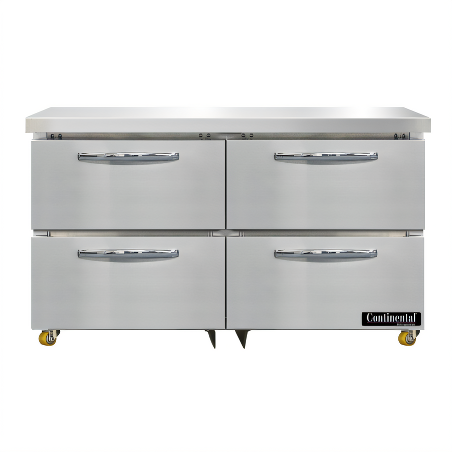 Product image #1 for Continental Refrigerator DF48N-U-D Designer Line 48-Inch Two-Section Undercounter Freezer with Drawers