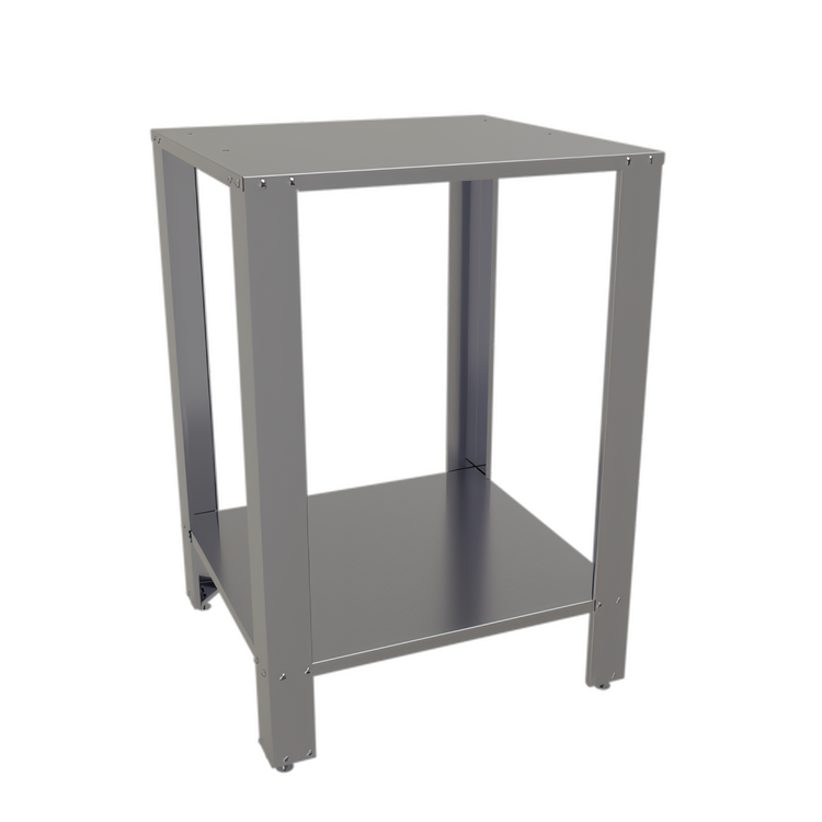 Product image #1 for Glastender Beverage Line Chiller Stand with Undershelf, Galvanized Steel