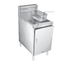Thumbnail image #1 for Comstock-Castle Castle Series 19-Inch Floor Model Gas Tube Fryer, 68 lb. Fat Capacity, 120,000 BTU