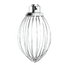 Thumbnail image #1 for Hobart Classic 80 Qt Stainless Steel D Wire Whip Mixer Attachment