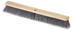 Thumbnail image #1 for Flo-Pac® 36-Inch Fine Push Broom Floor Sweep with Hardwood Block and Flagged Polypropylene Bristles, Gray