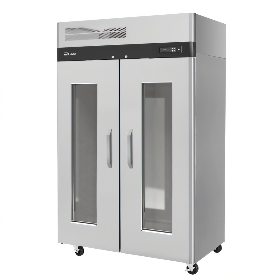 Product image #1 for Turbo Air M3 Series Two-Section Reach-In Refrigerator with Glass-Window Doors, 44.7 Cu. Ft., Top Mount