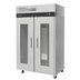 Thumbnail image #1 for Turbo Air M3 Series Two-Section Reach-In Refrigerator with Glass-Window Doors, 44.7 Cu. Ft., Top Mount