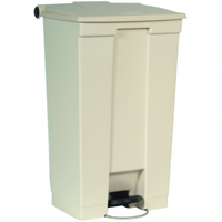 23-Gallon Rectangular Step-On Bathroom Trash Can