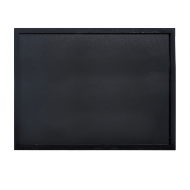 Product image #1 for Wall-Mounted Black Wood-Framed Wall Board with Chalk Marker, 15-3/4 x 23-5/8 Inches