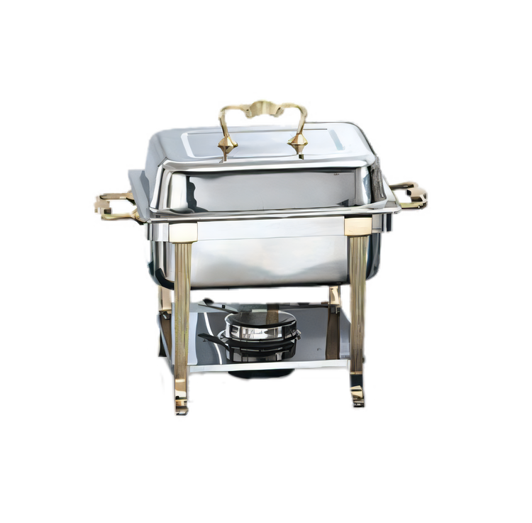 Product image #1 for Vollrath 1/2 Size Dripless Stainless Steel Water Pan for 46035 Brass Trim Chafer and 99870 Dakota Chafer
