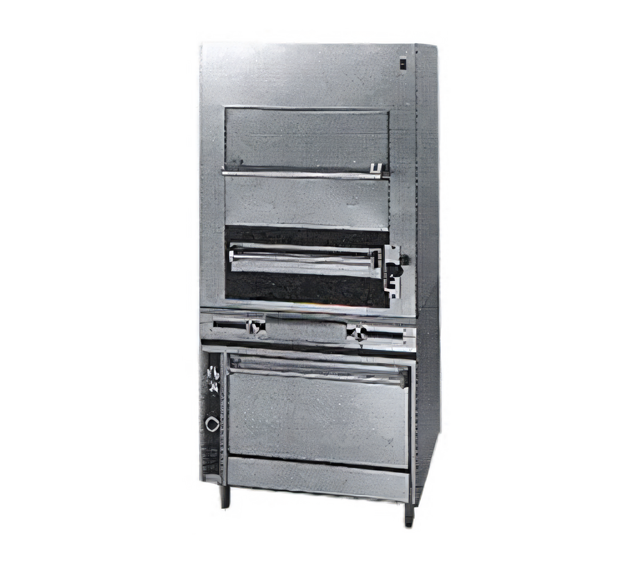Product image #1 for Titan Heavy Duty 36" Modular Single-Deck Gas Infrared Upright Broiler