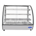Thumbnail image #1 for Atosa CHDC-44 Countertop Curved Front Glass Heated Display Case, 4.4 Cu. Ft., 115V