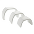 Thumbnail image #1 for American Metalcraft Hampton Collection Arched Wood Buffet Riser Set, White, 3-Piece