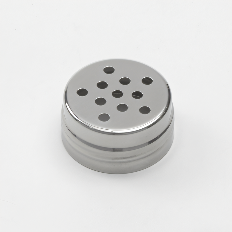 Product image #1 for Stainless Steel Replacement Cheese Shaker Top for 2 oz. Shakers