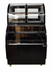 Thumbnail image #1 for Omcan Dual Service Open Display Refrigerated Bakery Display Case, Floor Model, 12.5 Cu. Ft., Curved Glass