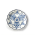 Thumbnail image #1 for American Metalcraft Isabella 8-3/4 Inch Blue & White Round Scalloped Melamine Plate