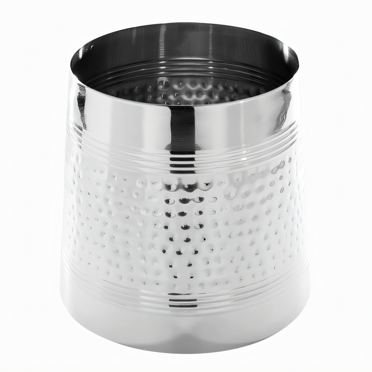Product image #1 for American Metalcraft Stainless Steel Hammered Juice Dispenser Base for JUICE3 & JUICE4