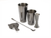 Thumbnail image #1 for Barfly Diamond Lattice 5-Piece Cocktail Bar Tool Set with Shakers, Jigger, Spoon, and Strainer