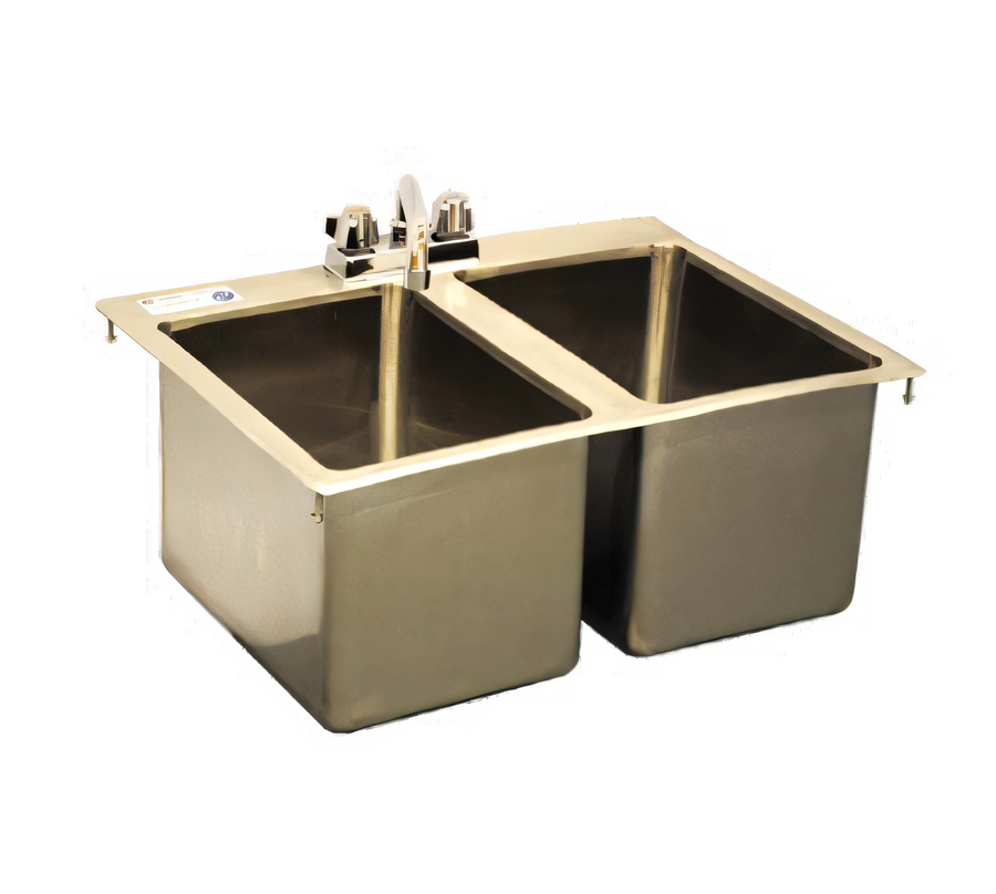 Product image #1 for Serv-Ware DIS-2C1014-CWP Compartment Sinks