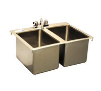 Serv-Ware DIS-2C1014-CWP Compartment Sinks