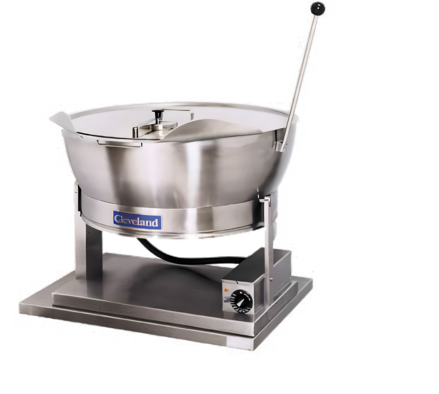 Product image #1 for Cleveland Range SET-15 Splash-Proof 15-Gallon Round Electric Countertop Tilting Skillet
