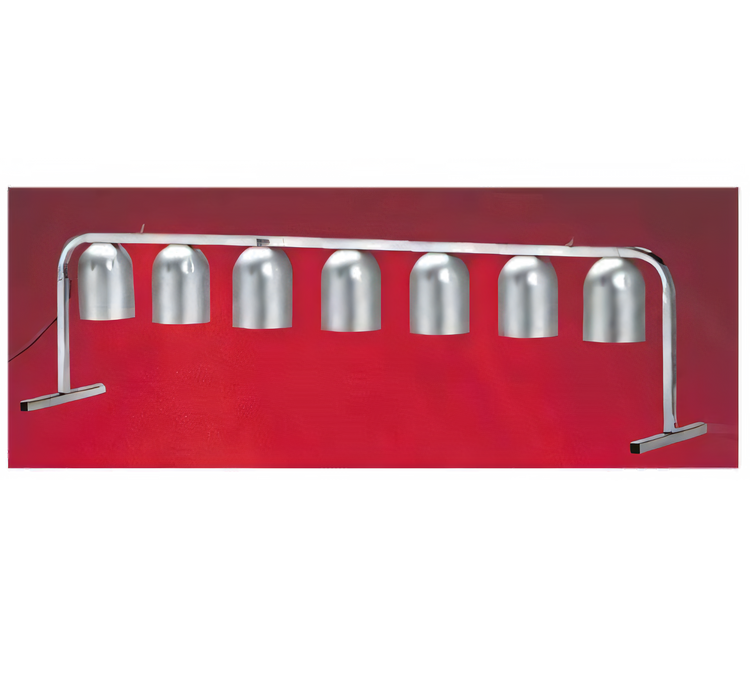 Product image #1 for Seven-Bulb Portable Countertop Infrared Heat Lamp