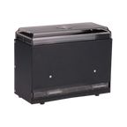 Thumbnail image #1 for Vollrath Straw Boss® 3825-06 Single-Sided Bulk Straw Dispenser, 250-Capacity, Black Metal Housing