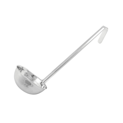 Product image #1 for Winco 12 oz Stainless Steel One-Piece Ladle with 12-3/4 Inch Handle