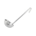 Thumbnail image #1 for Winco 12 oz Stainless Steel One-Piece Ladle with 12-3/4 Inch Handle