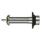 Thumbnail image #1 for Micro Matic USA 4334NA-3 Nipple Shank Assembly, 5-1/8" x 3/16" Bore, Forged Brass, Chrome Coupling Nut