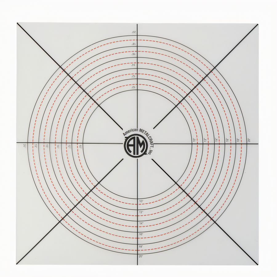 Product image #1 for American Metalcraft Non-Slip Square Pizza Cutting Mat, 22 x 22 x 1/8 Inch