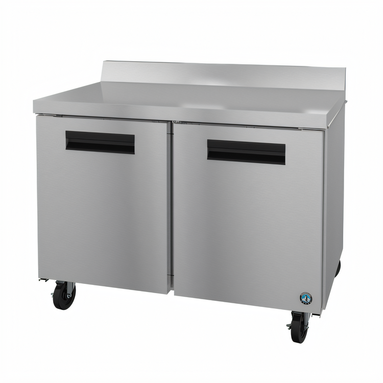 Product image #1 for Hoshizaki Steelheart 48-Inch Two-Section Reach-In Worktop Freezer with Solid Doors